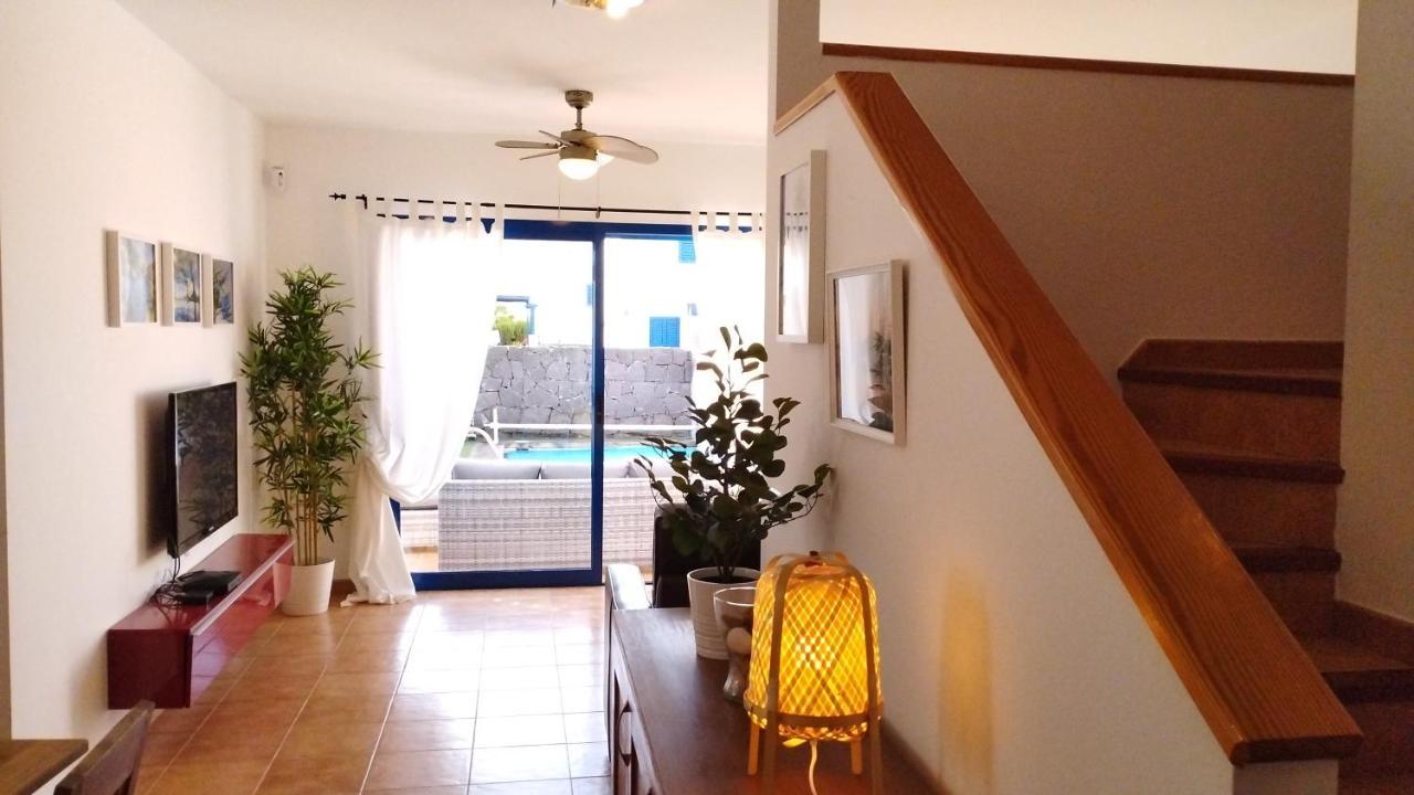 Villa Optimist Rubicon Piscina Climatizable, Frente Al Mar プラヤ・ブランカ エクステリア 写真
